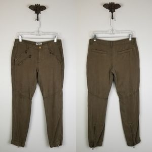 Pam & Gela | Tencel Zipper Utility Track Pants